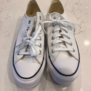 Converse platform sneakers